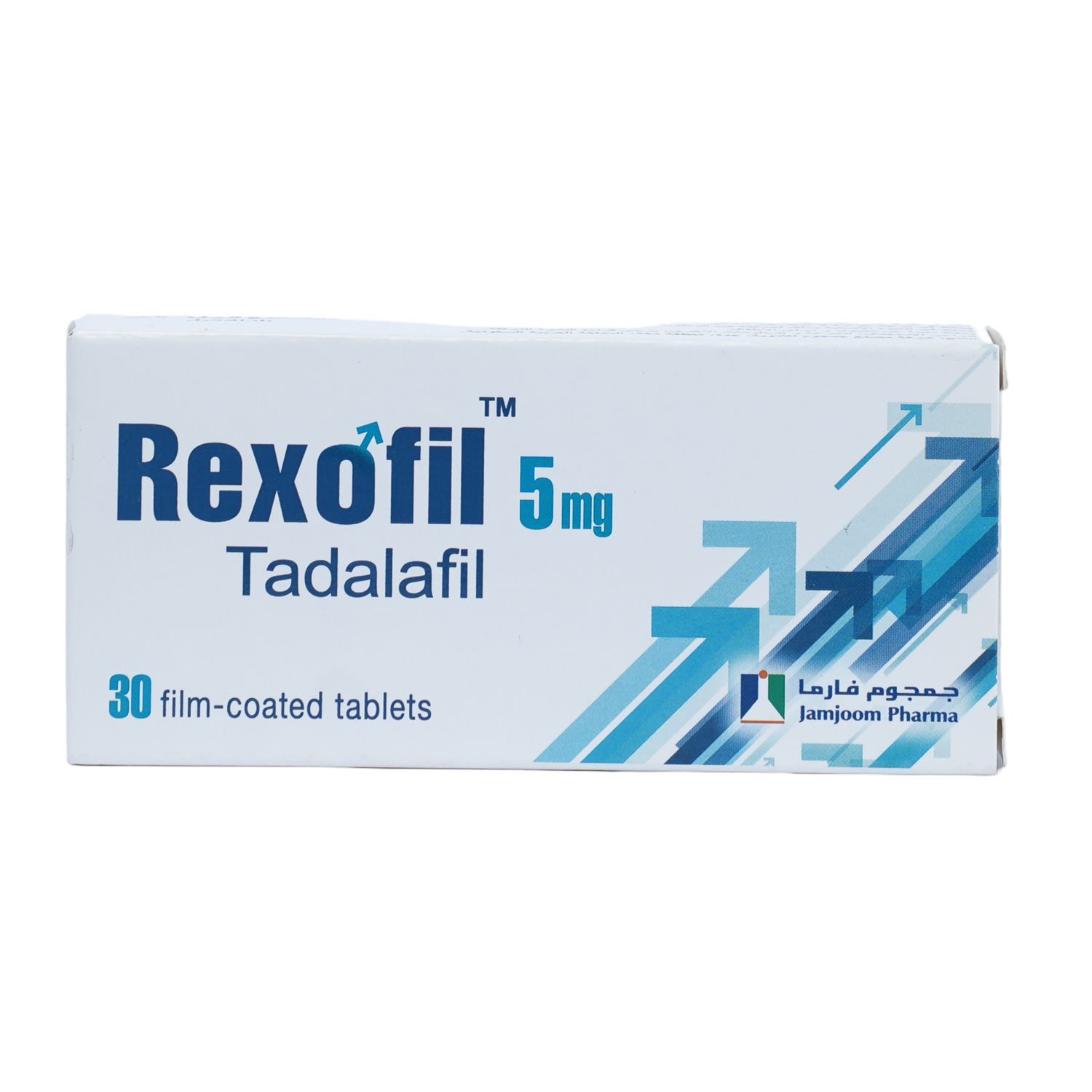 Rexofil 5 mg 30 Tablets | Erectile Dysfunction Treatment